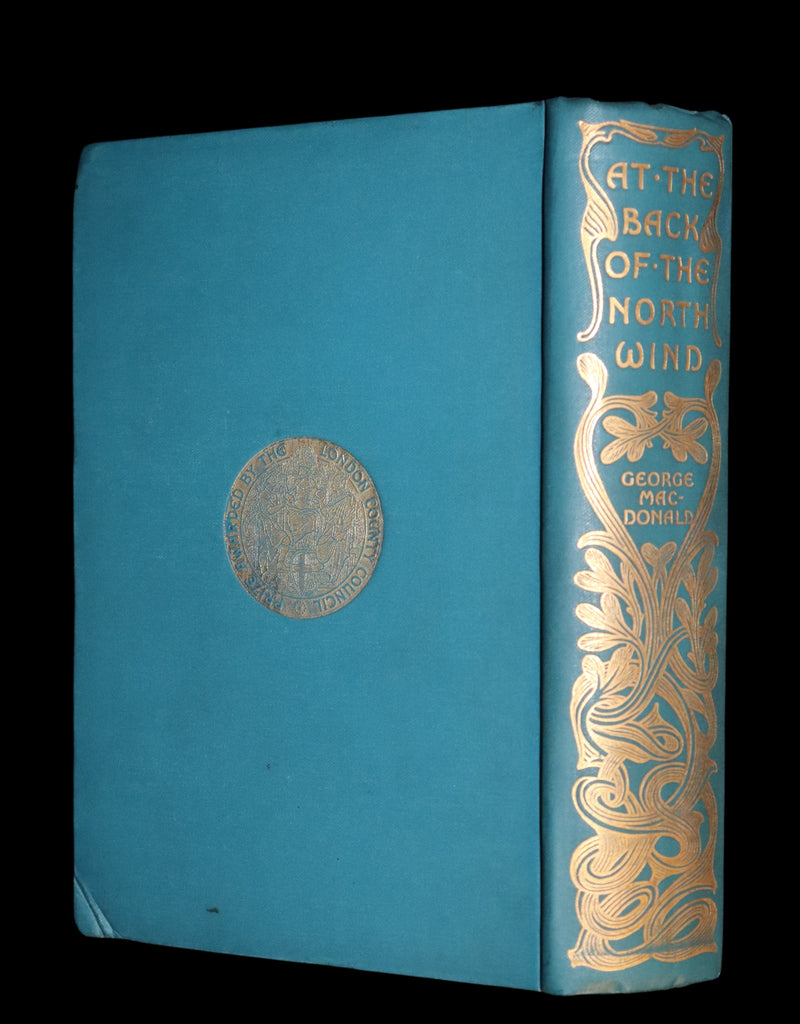 1905 Rare Book - AT THE BACK OF THE NORTH WIND by George MacDonald illustrated by Arthur Hughes.