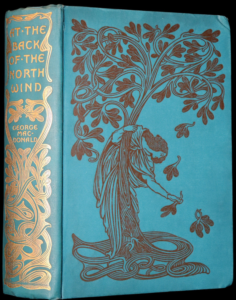 1905 Rare Book - AT THE BACK OF THE NORTH WIND by George MacDonald illustrated by Arthur Hughes.