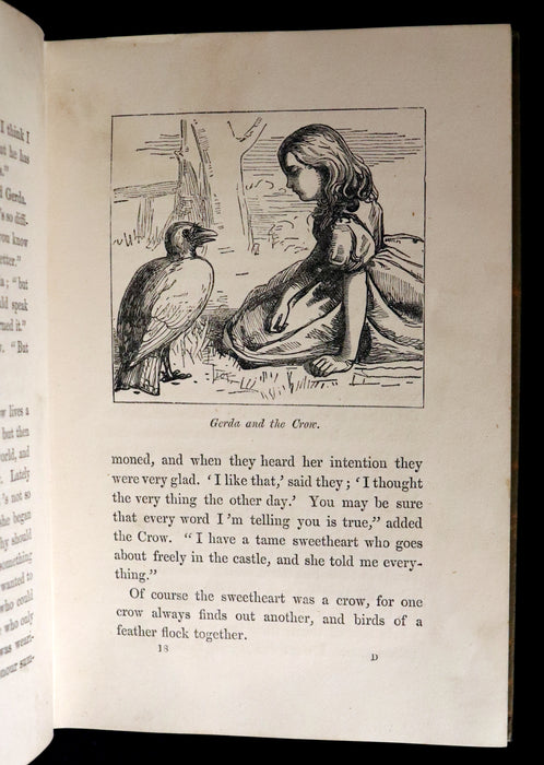 1890 Scarce Victorian Edition - Hans Christian Andersen - The Snow Queen, The Phoenix Bird and Other Fairy Tales.