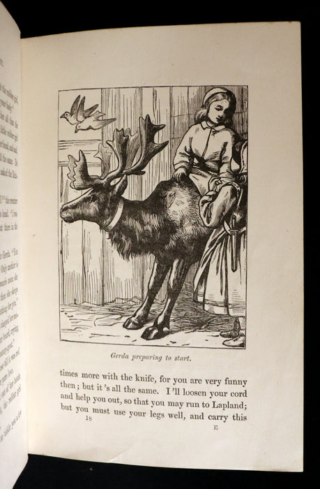 1890 Scarce Victorian Edition - Hans Christian Andersen - The Snow Queen, The Phoenix Bird and Other Fairy Tales.