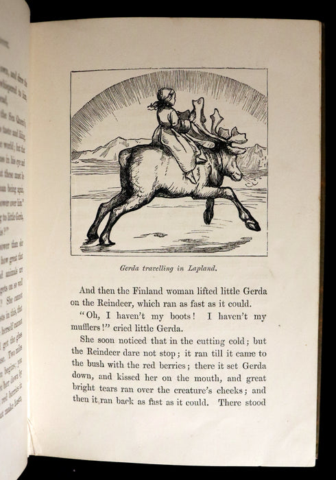 1890 Scarce Victorian Edition - Hans Christian Andersen - The Snow Queen, The Phoenix Bird and Other Fairy Tales.