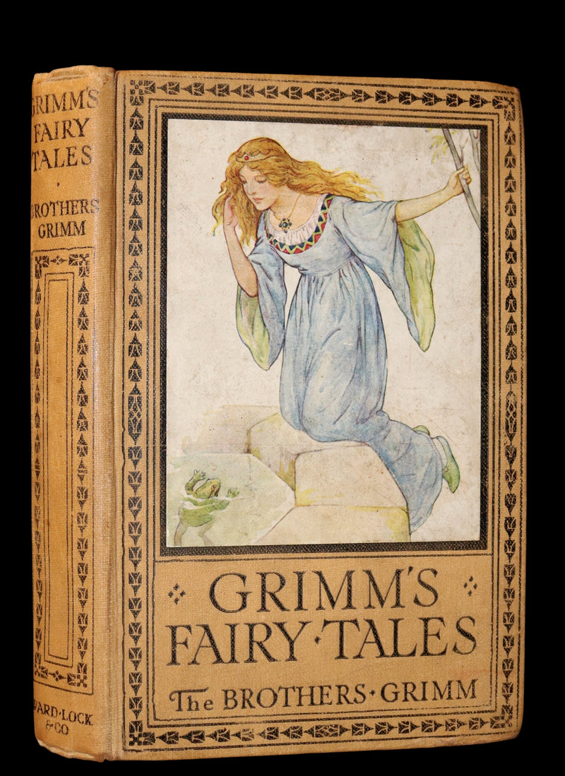 1925 Scarce Book - GRIMM'S FAIRY TALES Collected by The Brothers Grimm.