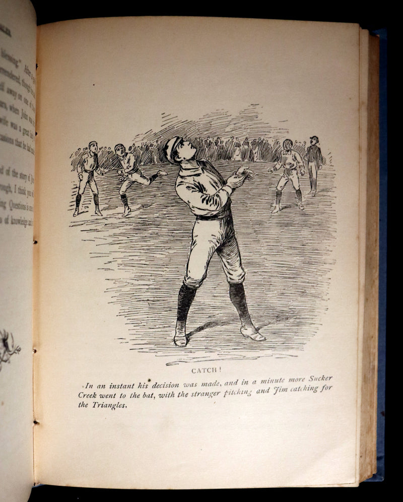 1887 Scarce Victorian Book ~ Two Ghosts and Other Christmas Stories by Rossiter W. Raymond.