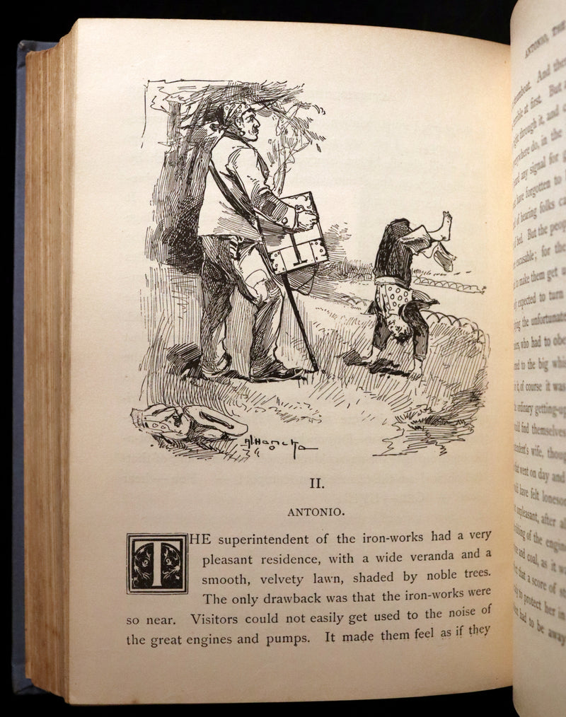 1887 Scarce Victorian Book ~ Two Ghosts and Other Christmas Stories by Rossiter W. Raymond.