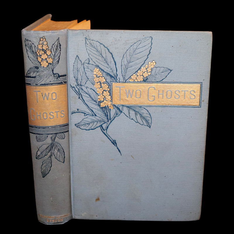 1887 Scarce Victorian Book ~ Two Ghosts and Other Christmas Stories by Rossiter W. Raymond.