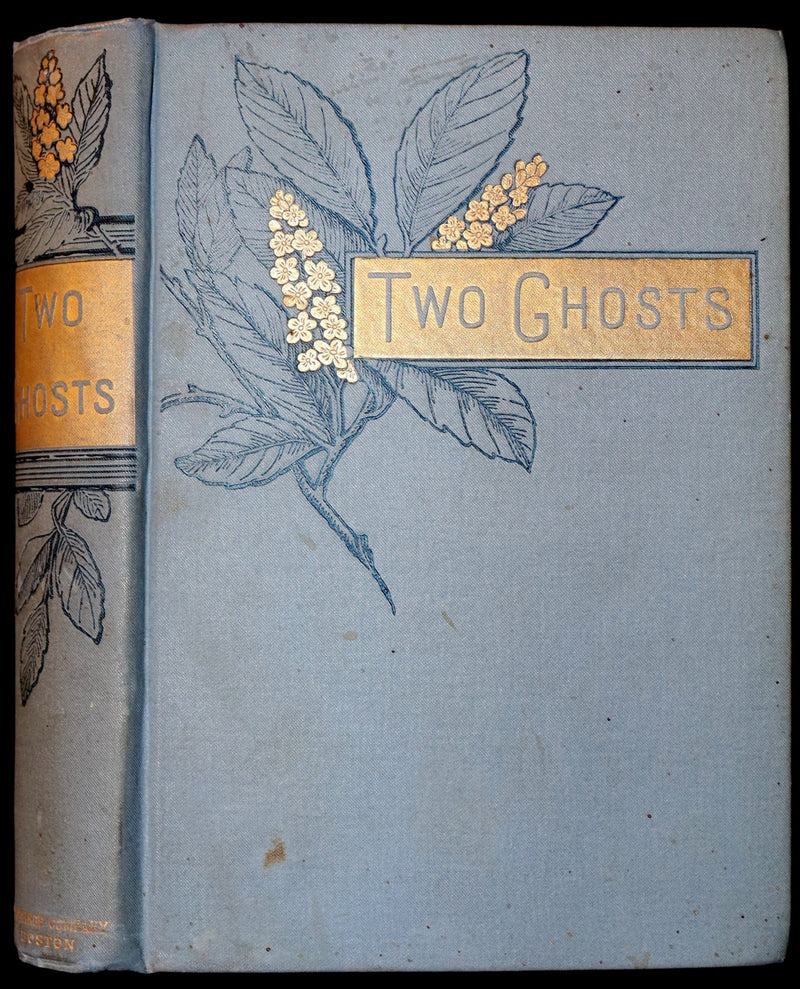 1887 Scarce Victorian Book ~ Two Ghosts and Other Christmas Stories by Rossiter W. Raymond.