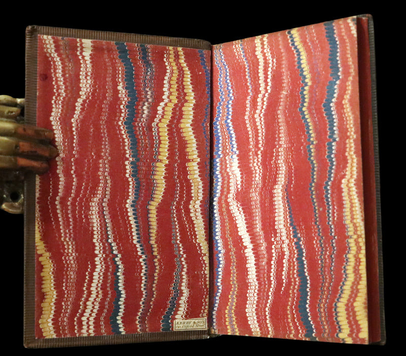 1862 Rare book beautifully bound in Morocco - The PRINCESS by Alfred Lord Tennyson.