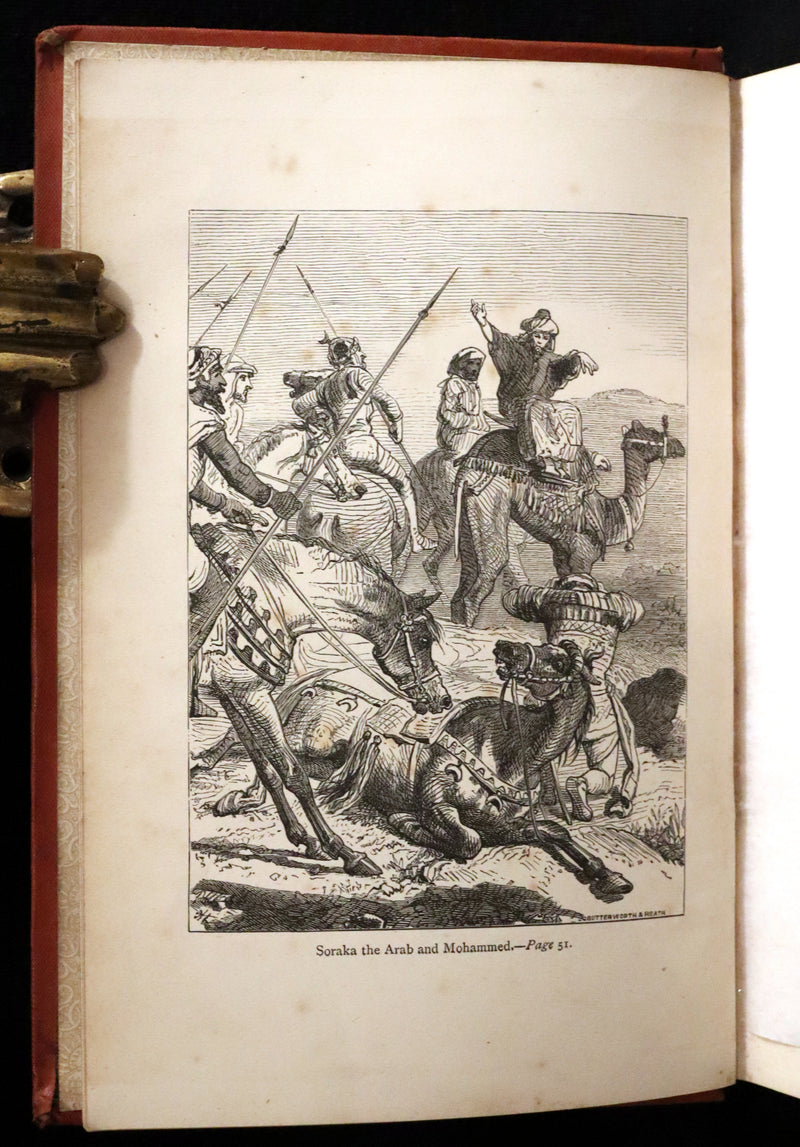 1890 Scarce Book - Tales of the Saracens by Alexandra Hutton. Illustrated.