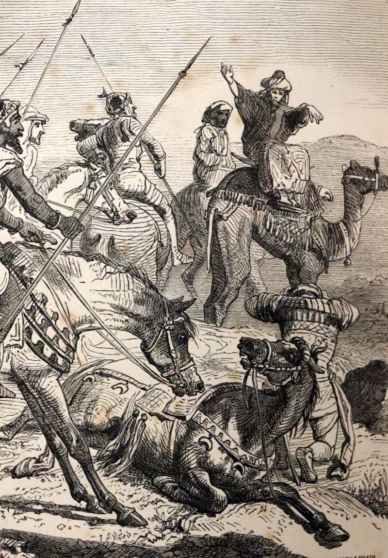 1890 Scarce Book - Tales of the Saracens by Alexandra Hutton. Illustrated.