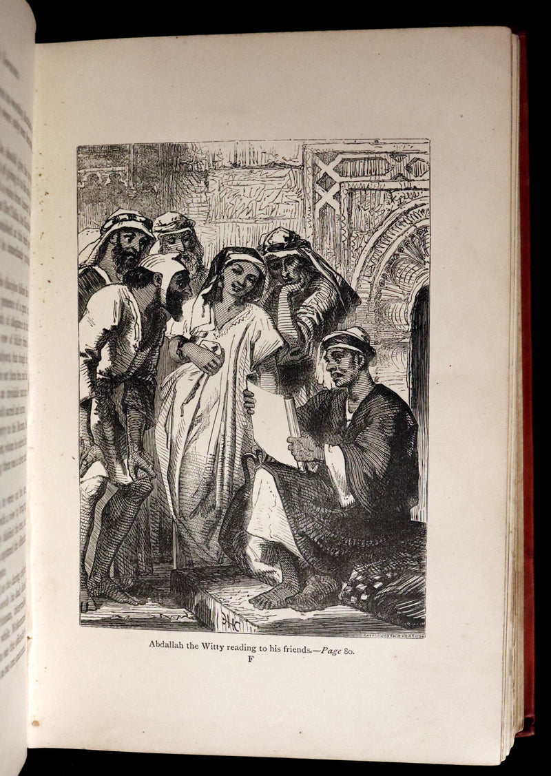 1890 Scarce Book - Tales of the Saracens by Alexandra Hutton. Illustrated.