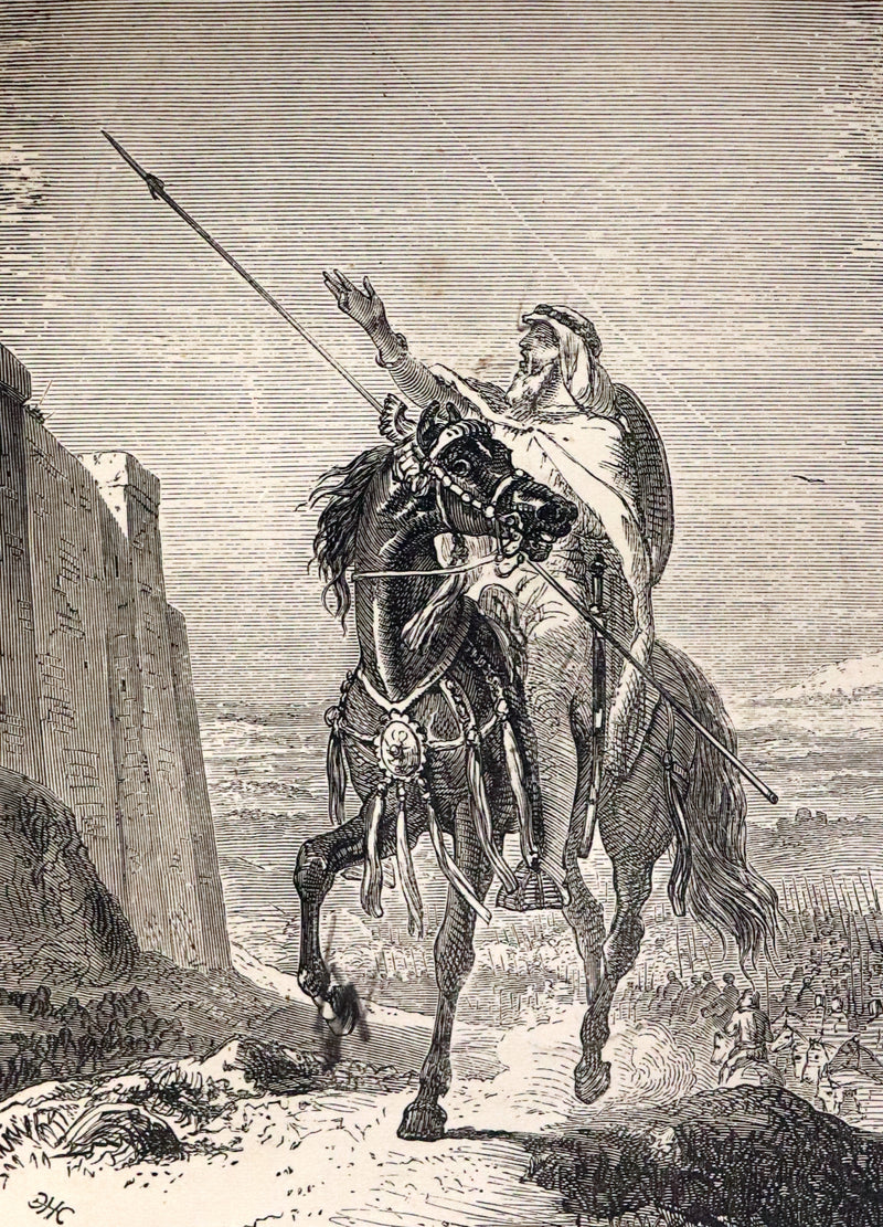 1890 Scarce Book - Tales of the Saracens by Alexandra Hutton. Illustrated.