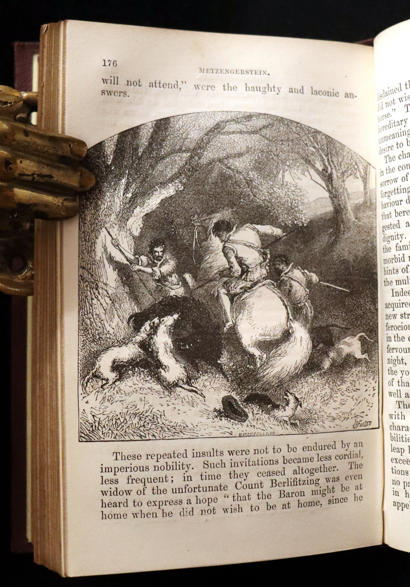 1866 Scarce Victorian Edition - The Complete Poetical Works of Edgar Allan Poe with a Selection of his Sketches and Reviews. Illustrated.