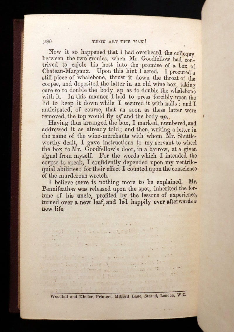 1866 Scarce Victorian Edition - The Complete Poetical Works of Edgar Allan Poe with a Selection of his Sketches and Reviews. Illustrated.