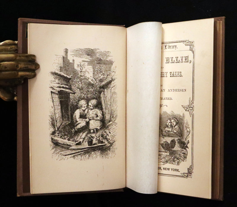 1877 Scarce Edition - Hans Christian Andersen - LITTLE ELLIE and Other Fairy Tales. Illustrated.