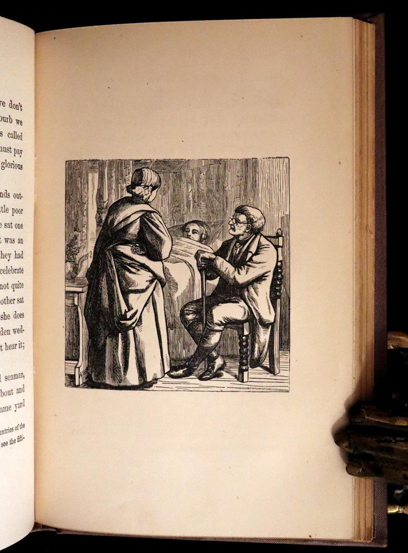 1877 Scarce Edition - Hans Christian Andersen - LITTLE ELLIE and Other Fairy Tales. Illustrated.