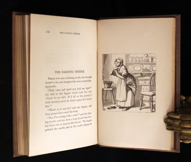 1877 Scarce Edition - Hans Christian Andersen - LITTLE ELLIE and Other Fairy Tales. Illustrated.