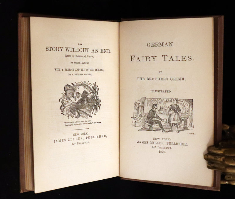 1877 Scarce Edition - Hans Christian Andersen - LITTLE ELLIE and Other Fairy Tales. Illustrated.
