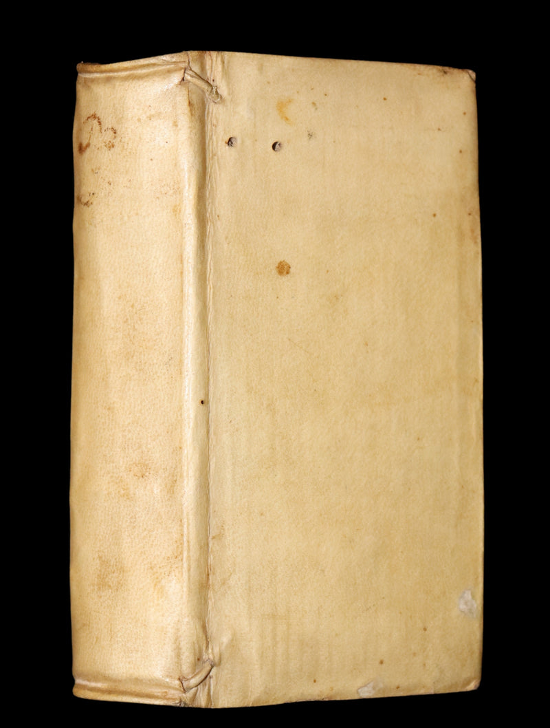 1700 Scarce Italian Vellum Book - La Causa De Ricchi Overo Il Debito by Giovanni Pietro Pinamonti. First Edition.