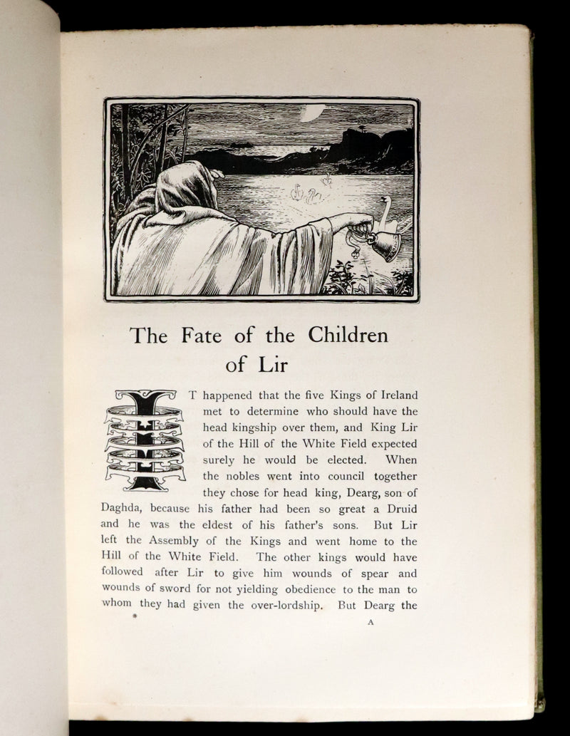 1894 Scarce First Edition - MORE CELTIC FAIRY TALES by Joseph Jacobs Illustrated by John D. Batten.
