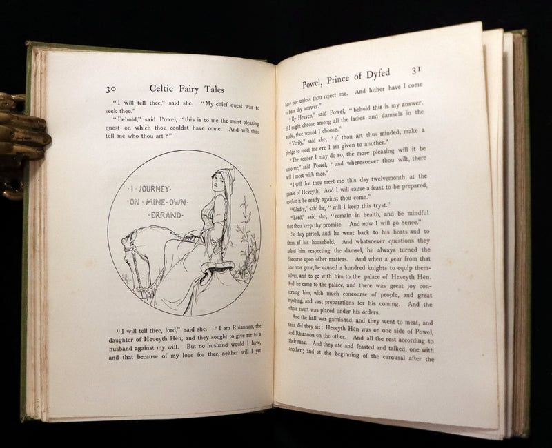 1894 Scarce First Edition - MORE CELTIC FAIRY TALES by Joseph Jacobs Illustrated by John D. Batten.