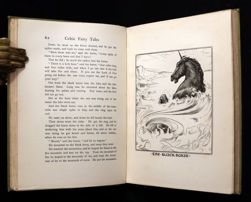 1894 Scarce First Edition - MORE CELTIC FAIRY TALES by Joseph Jacobs Illustrated by John D. Batten.