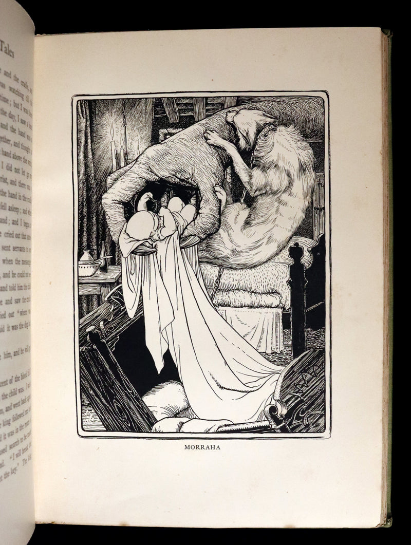 1894 Scarce First Edition - MORE CELTIC FAIRY TALES by Joseph Jacobs Illustrated by John D. Batten.