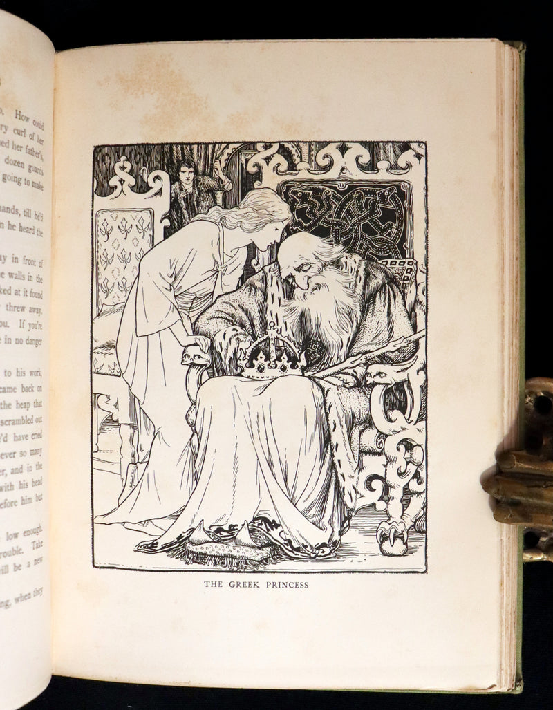 1894 Scarce First Edition - MORE CELTIC FAIRY TALES by Joseph Jacobs Illustrated by John D. Batten.