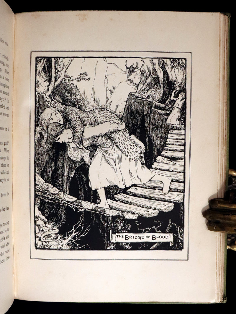 1894 Scarce First Edition - MORE CELTIC FAIRY TALES by Joseph Jacobs Illustrated by John D. Batten.