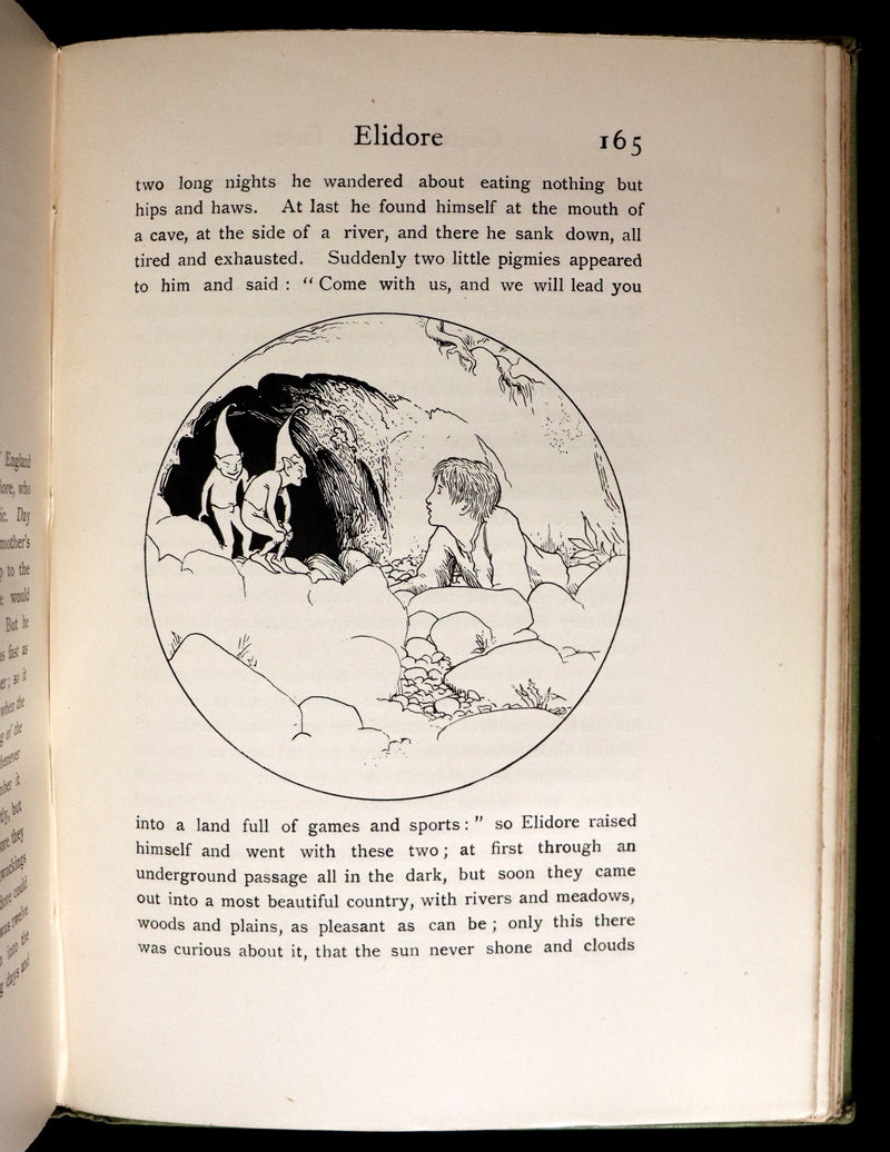 1894 Scarce First Edition - MORE CELTIC FAIRY TALES by Joseph Jacobs Illustrated by John D. Batten.