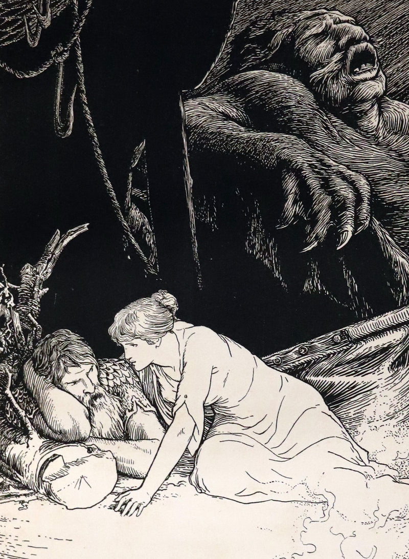 1894 Scarce First Edition - MORE CELTIC FAIRY TALES by Joseph Jacobs Illustrated by John D. Batten.