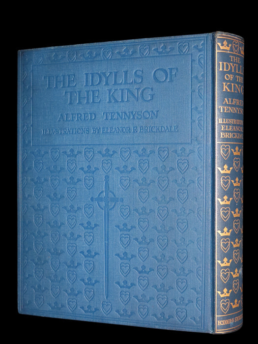 1911 First Edition Illustrated by Pre-Raphaelite Eleanor Fortescue Brickdale - Legend of King Arthur - Idylls of the King.