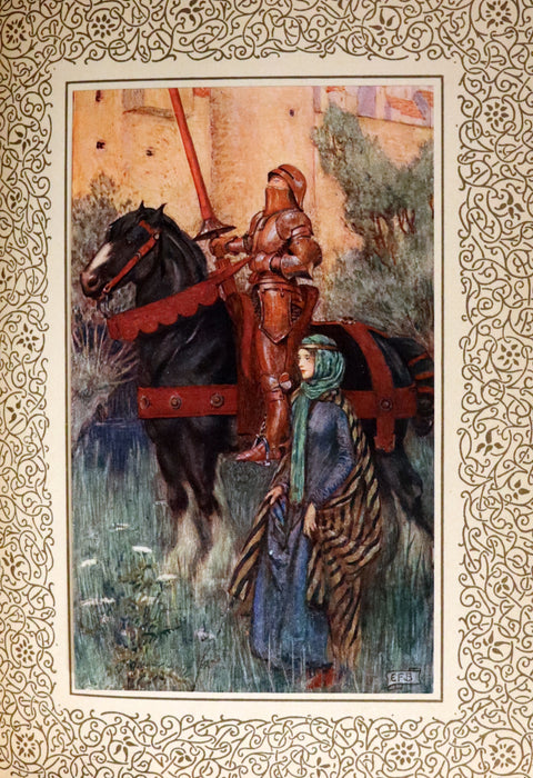 1911 First Edition Illustrated by Pre-Raphaelite Eleanor Fortescue Brickdale - Legend of King Arthur - Idylls of the King.