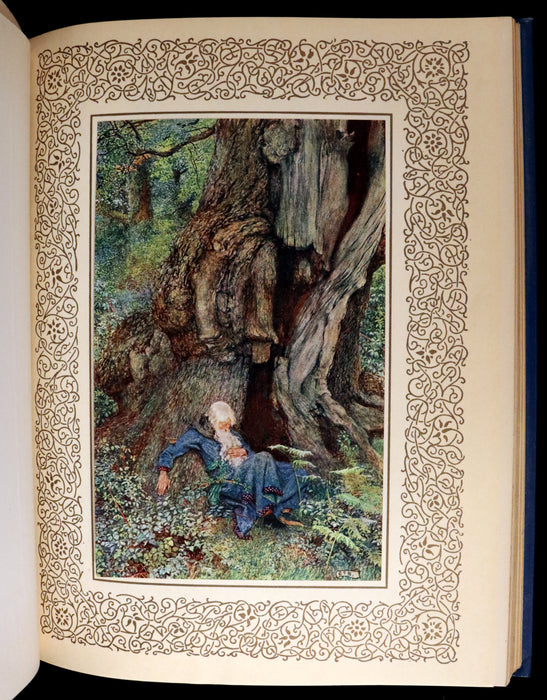 1911 First Edition Illustrated by Pre-Raphaelite Eleanor Fortescue Brickdale - Legend of King Arthur - Idylls of the King.