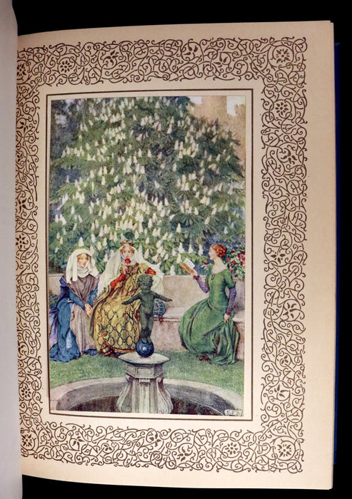 1911 First Edition Illustrated by Pre-Raphaelite Eleanor Fortescue Brickdale - Legend of King Arthur - Idylls of the King.