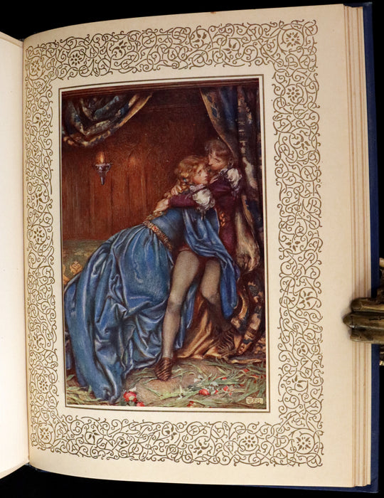 1911 First Edition Illustrated by Pre-Raphaelite Eleanor Fortescue Brickdale - Legend of King Arthur - Idylls of the King.