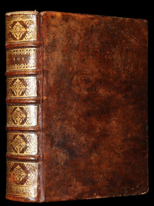 1688 Rare Latin French Book Bible - BOOK of JOB by Isaac-Louis Le Maistre de Sacy.