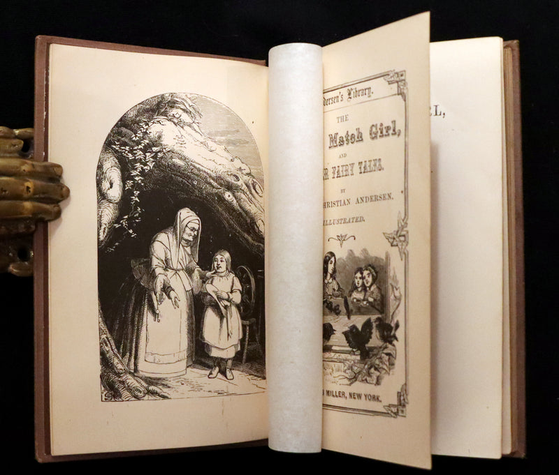 1877 Scarce Edition - Hans Christian Andersen - THE LITTLE MATCH GIRL and Other Fairy Tales. Illustrated.