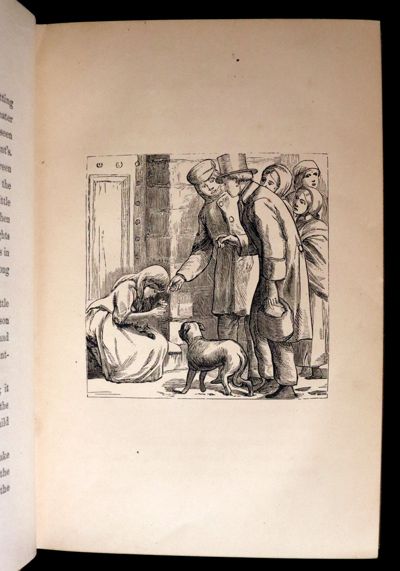 1877 Scarce Edition - Hans Christian Andersen - THE LITTLE MATCH GIRL and Other Fairy Tales. Illustrated.