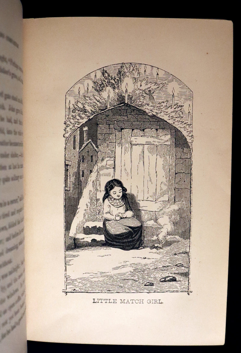 1877 Scarce Edition - Hans Christian Andersen - THE LITTLE MATCH GIRL and Other Fairy Tales. Illustrated.