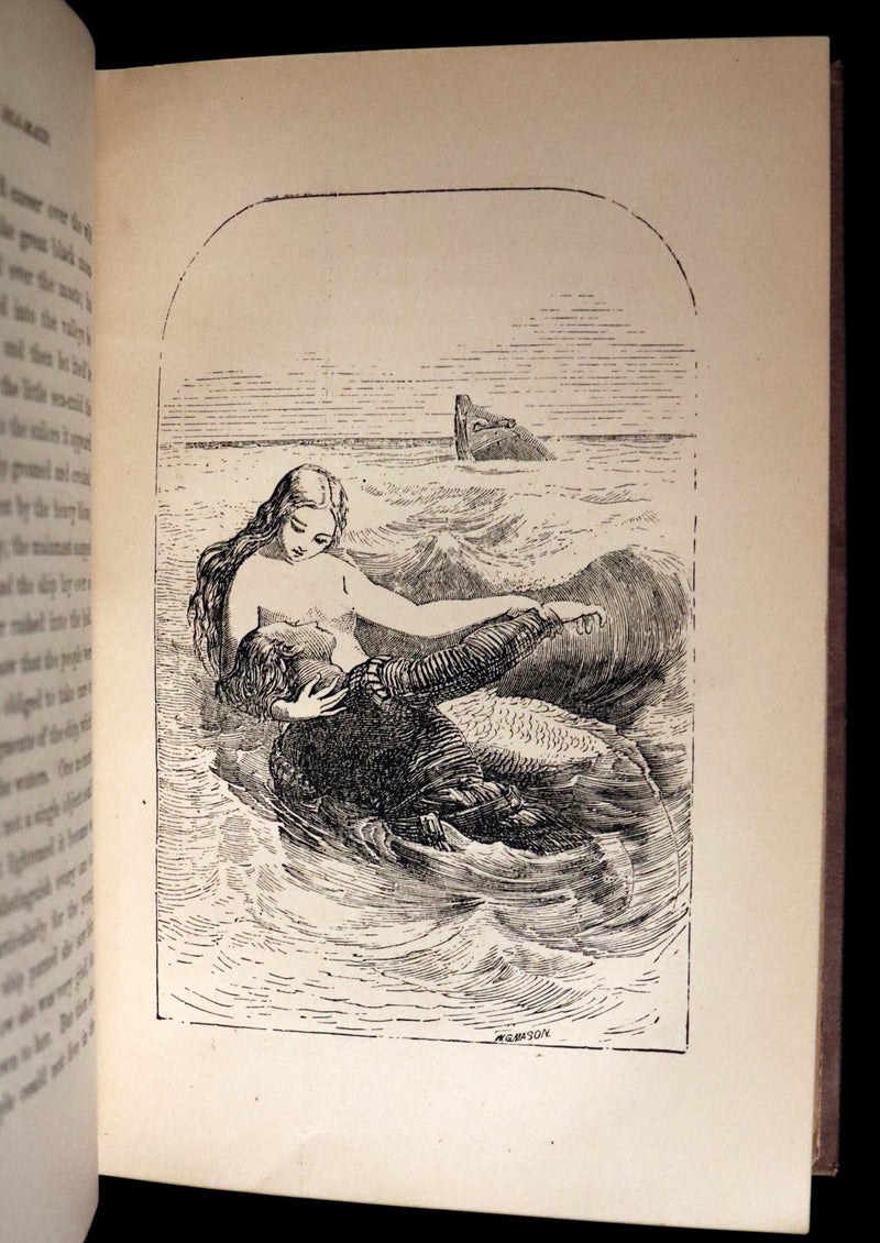 1877 Scarce Edition - Hans Christian Andersen - THE LITTLE MATCH GIRL and Other Fairy Tales. Illustrated.