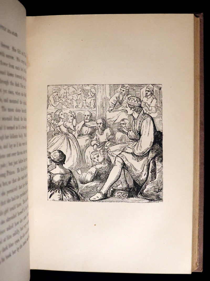 1877 Scarce Edition - Hans Christian Andersen - THE LITTLE MATCH GIRL and Other Fairy Tales. Illustrated.