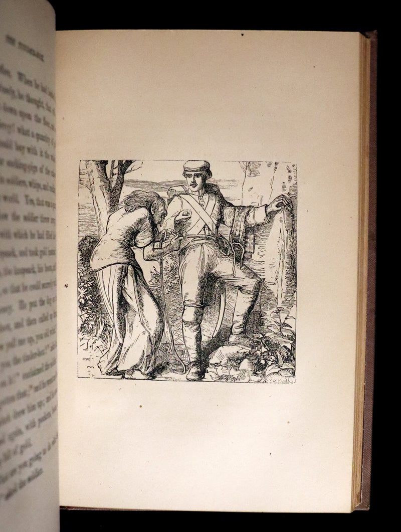 1877 Scarce Edition - Hans Christian Andersen - THE LITTLE MATCH GIRL and Other Fairy Tales. Illustrated.