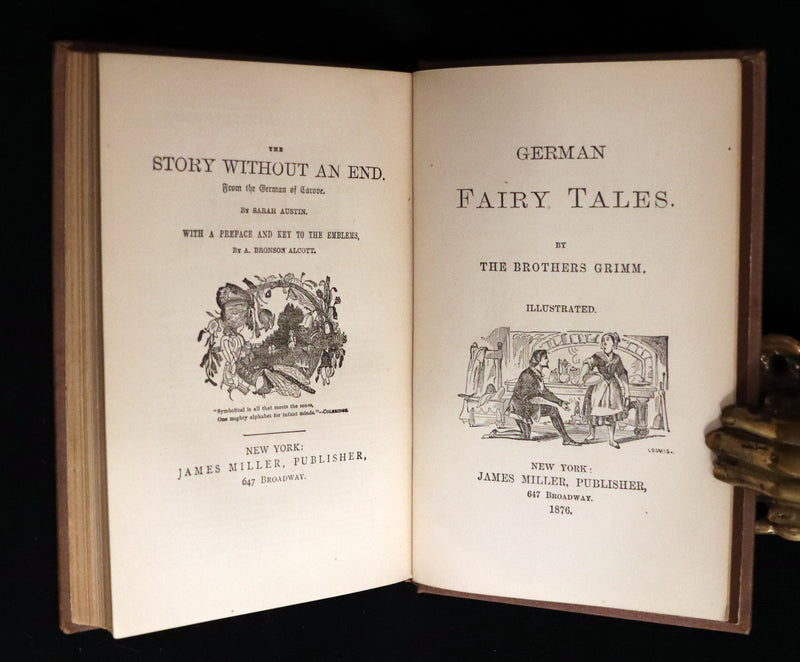 1877 Scarce Edition - Hans Christian Andersen - THE LITTLE MATCH GIRL and Other Fairy Tales. Illustrated.