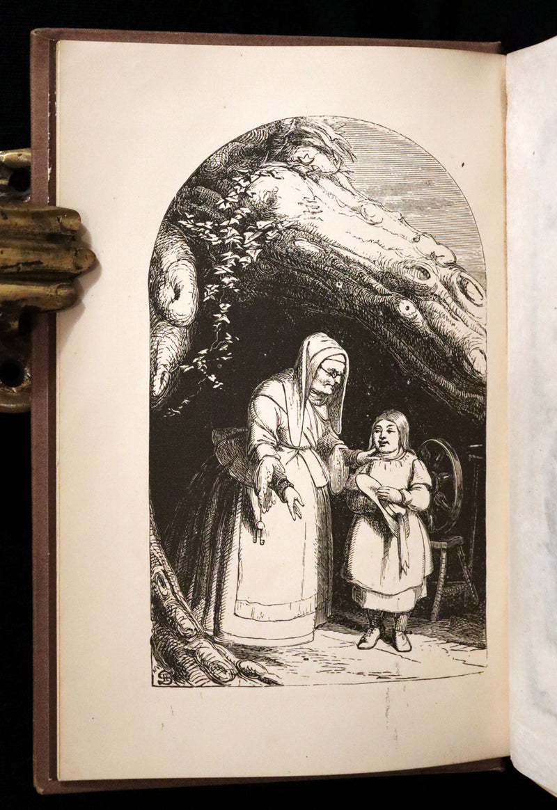 1877 Scarce Book Set - Hans Christian Andersen - 91 FAIRY TALES. Andersen's Library Illustrated.