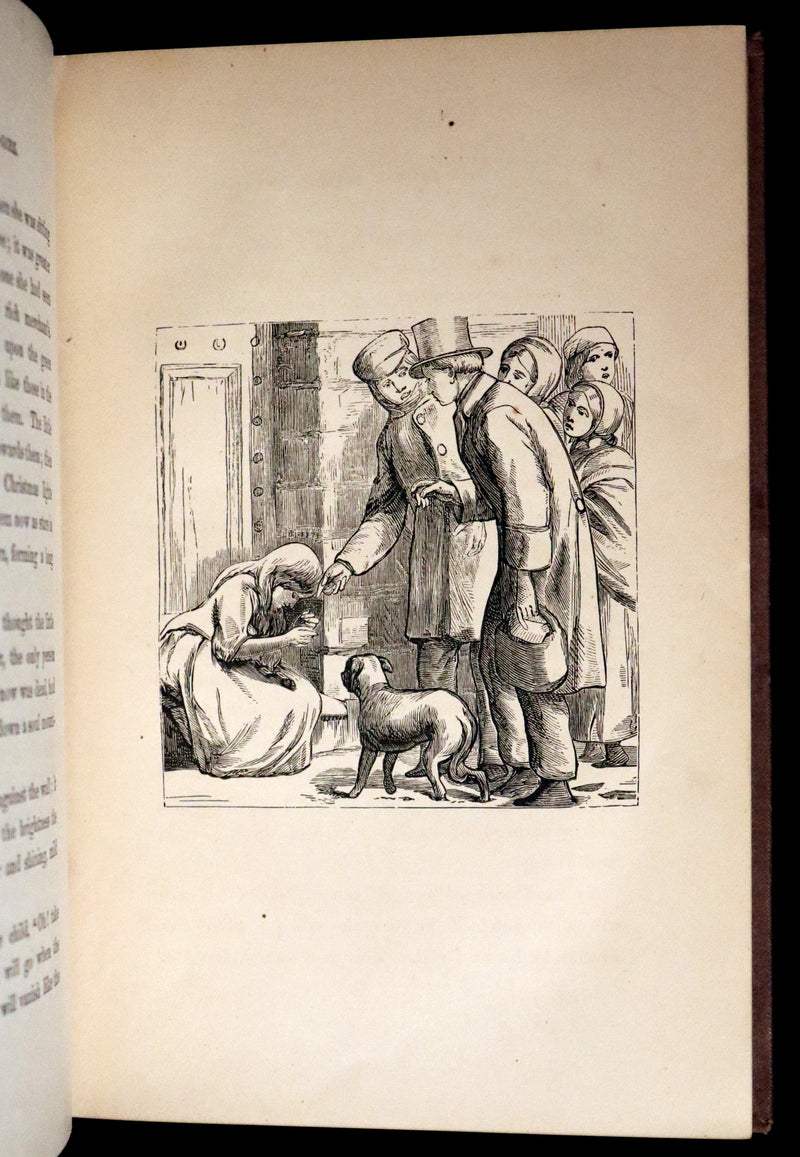 1877 Scarce Book Set - Hans Christian Andersen - 91 FAIRY TALES. Andersen's Library Illustrated.