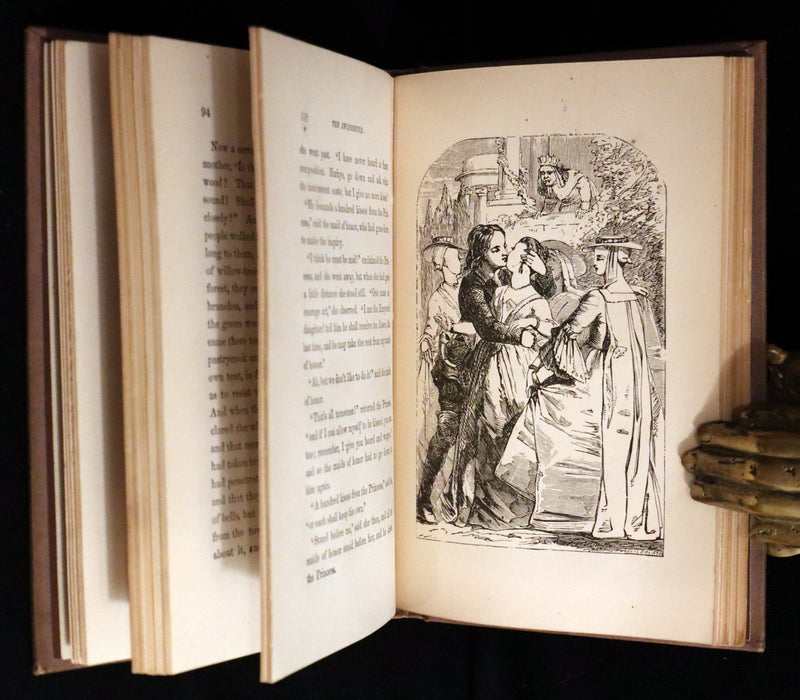 1877 Scarce Book Set - Hans Christian Andersen - 91 FAIRY TALES. Andersen's Library Illustrated.