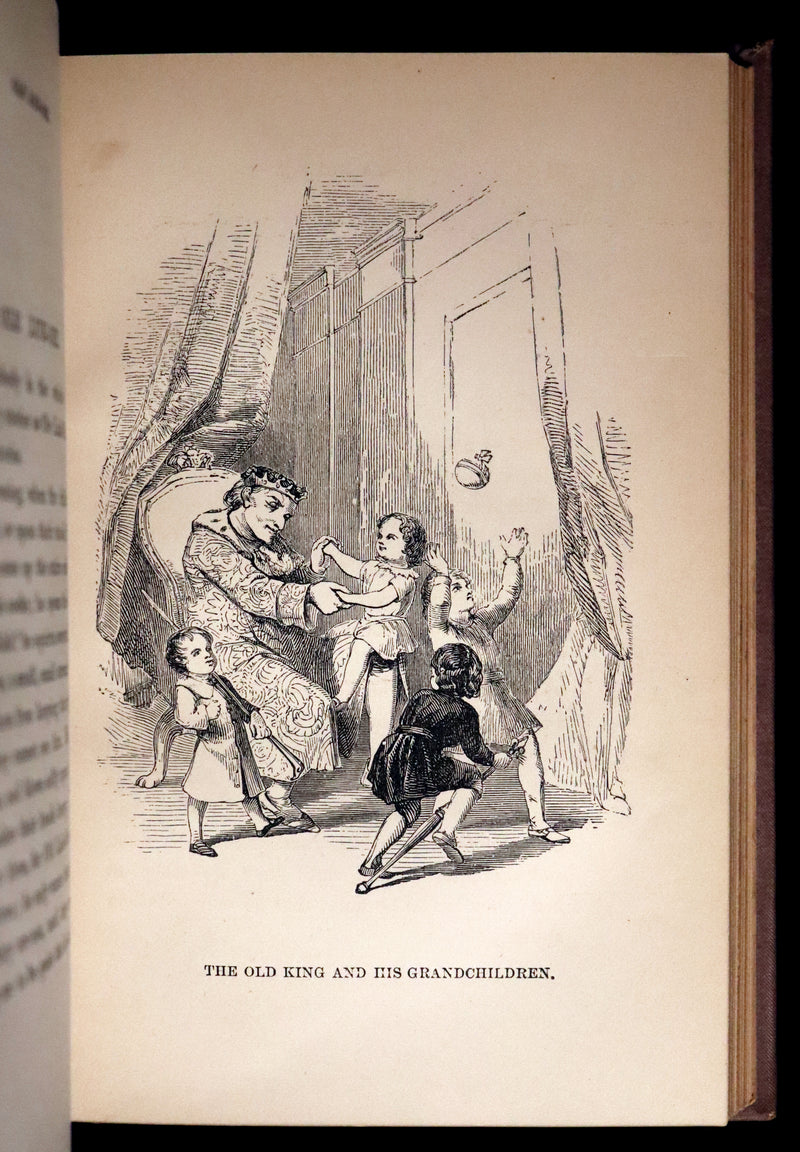 1877 Scarce Book Set - Hans Christian Andersen - 91 FAIRY TALES. Andersen's Library Illustrated.