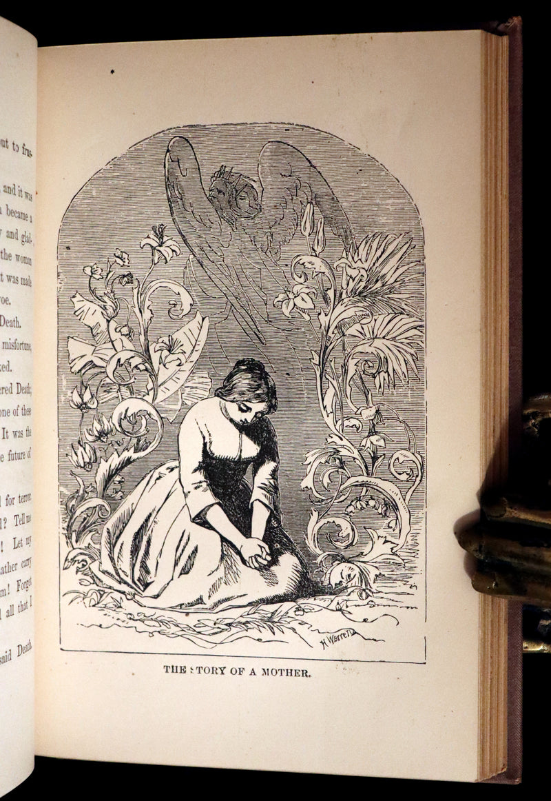 1877 Scarce Book Set - Hans Christian Andersen - 91 FAIRY TALES. Andersen's Library Illustrated.