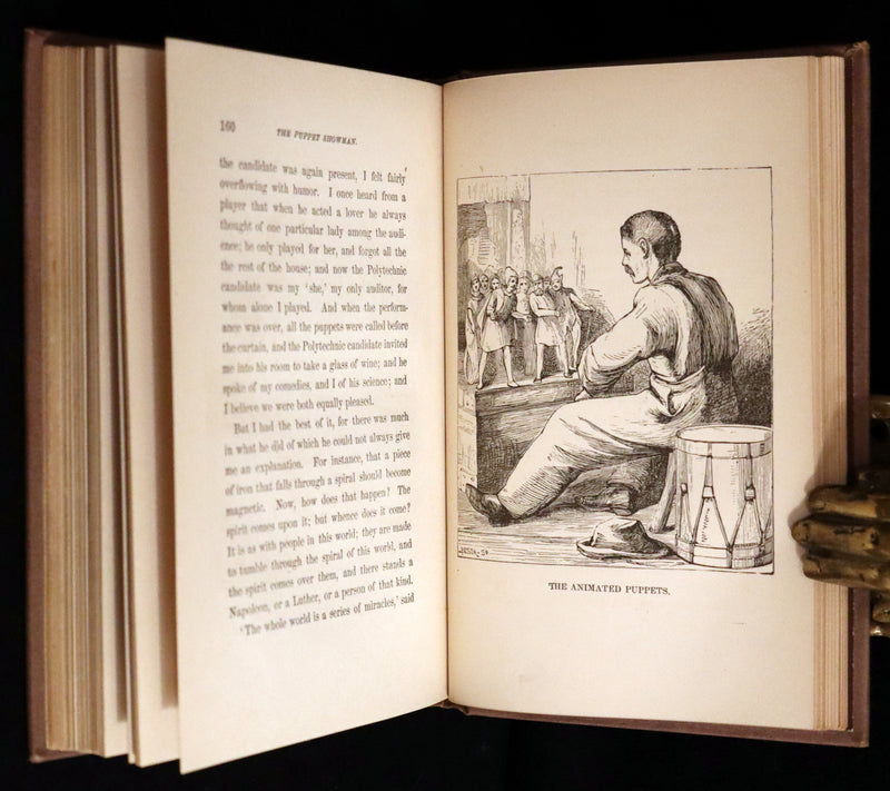 1877 Scarce Book Set - Hans Christian Andersen - 91 FAIRY TALES. Andersen's Library Illustrated.