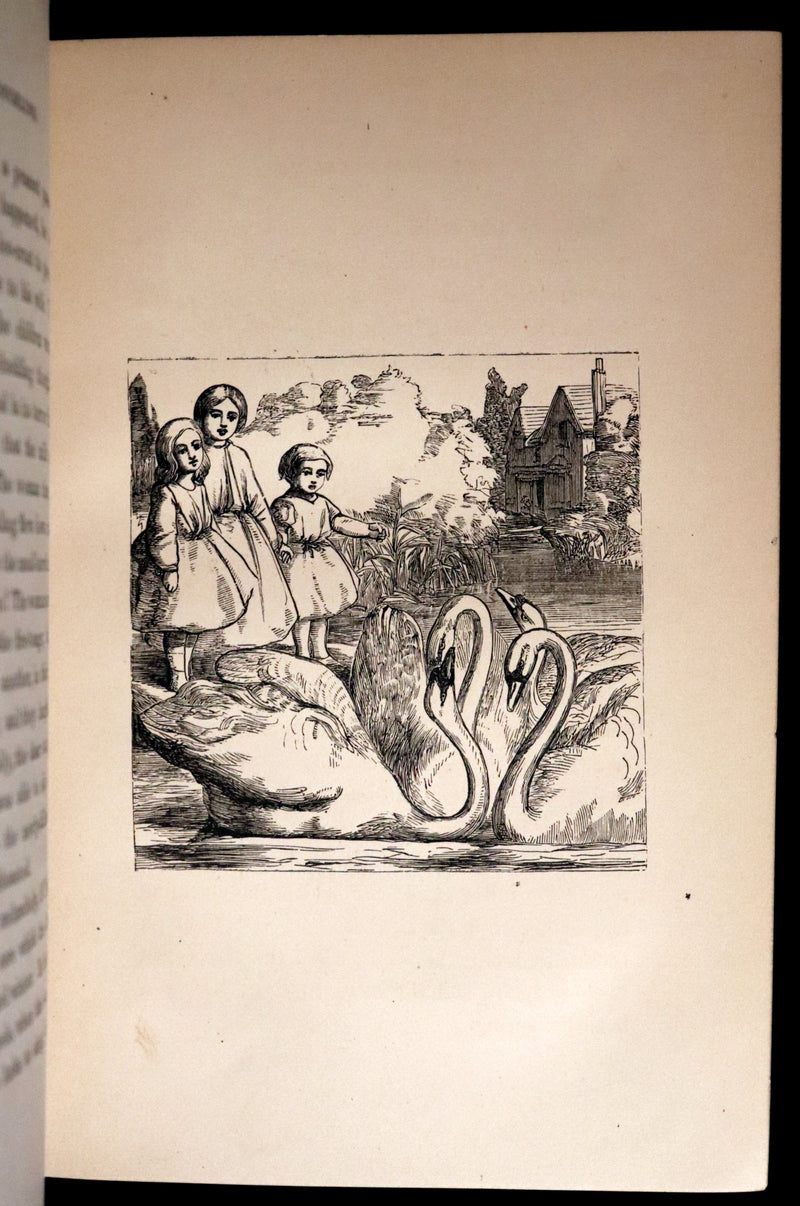 1877 Scarce Book Set - Hans Christian Andersen - 91 FAIRY TALES. Andersen's Library Illustrated.